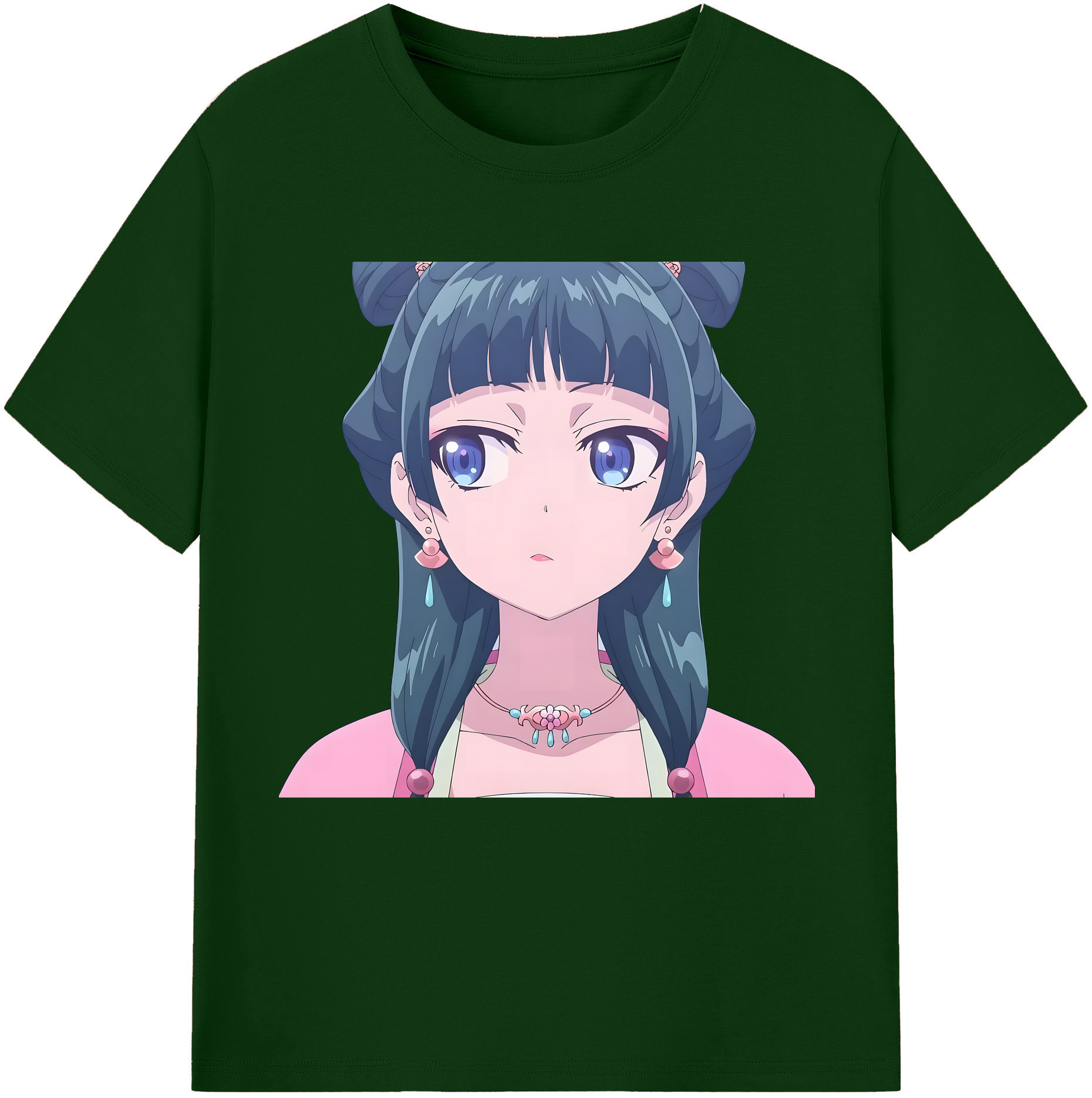 （画像用） 薬屋のひとりごと The Apothecary Diaries 綿100％半袖Tシャツ（フロントプリント）
